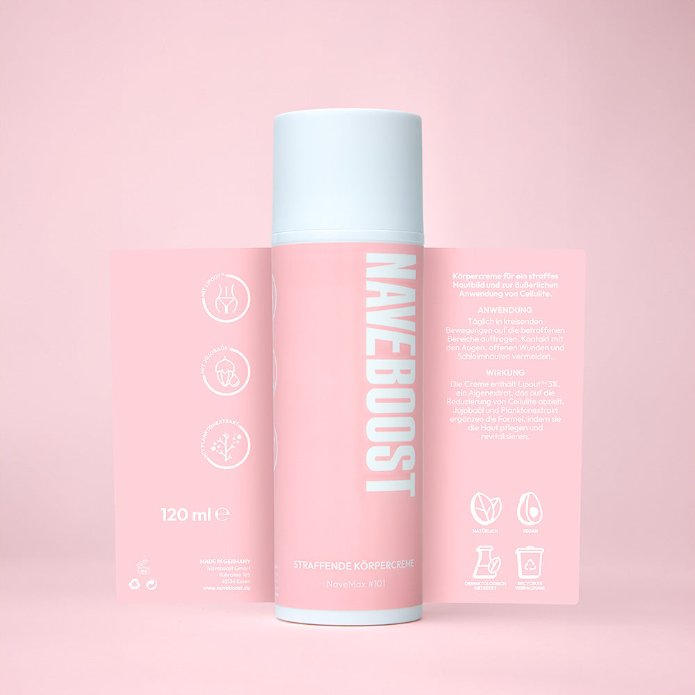 Cellulite-Creme mit Lipout™ zur Reduktion von Cellulite