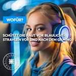 Hochwertige Gesichtspflege gegen Blaulichtschäden – Ideal für lange Gaming-Sessions.