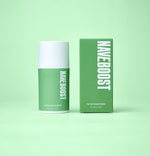 Verpackung der Natur Handcreme auf einem minimalistischen Hintergrund.