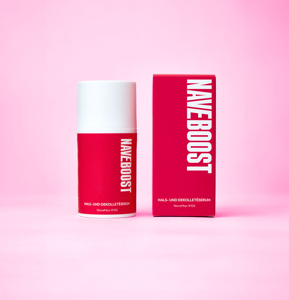 Sanfte Pflege für Hals und Dekolleté – Unser Serum sorgt für eine sichtbar straffere und glattere Hautstruktur.